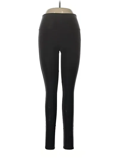Pre-owned Spanx Active Pants In Black