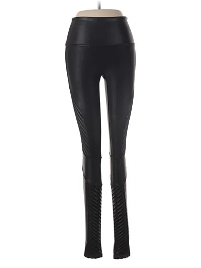 Pre-owned Spanx Active Pants In Black