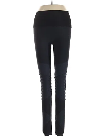 Pre-owned Spanx Active Pants In Black