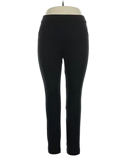 Pre-owned Spanx Active Pants In Black