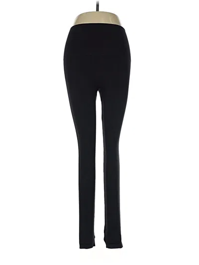 Pre-owned Spanx Active Pants In Black