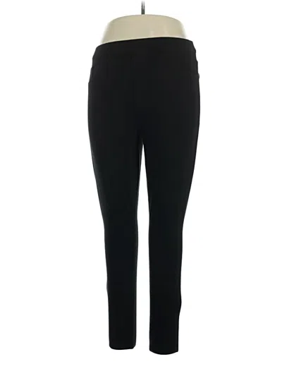 Pre-owned Spanx Active Pants In Black