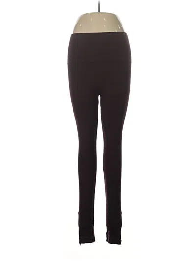Pre-owned Spanx Active Pants In Black