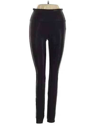 Pre-owned Spanx Active Pants In Black