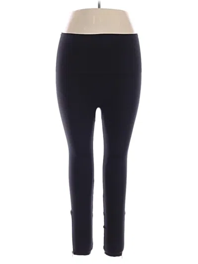 Pre-owned Spanx Active Pants In Black