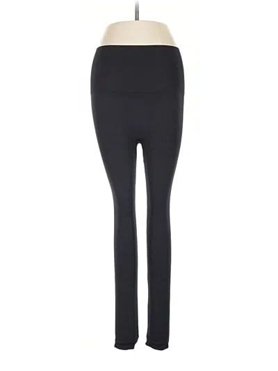 Pre-owned Spanx Active Pants In Black