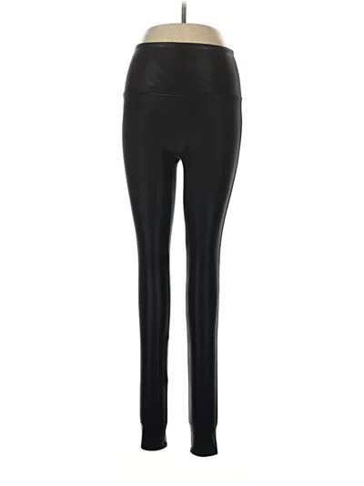 Pre-owned Spanx Active Pants In Black