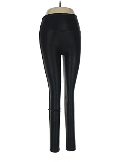 Pre-owned Spanx Active Pants In Black