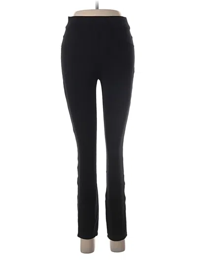 Pre-owned Spanx Active Pants In Black