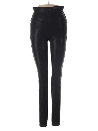 Pre-owned Spanx Active Pants In Black