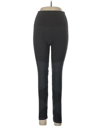 Pre-owned Spanx Active Pants In Black