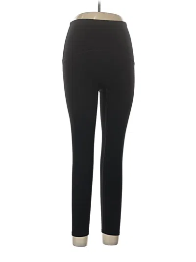 Pre-owned Spanx Active Pants In Black