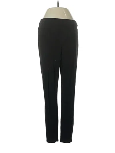 Pre-owned Spanx Active Pants In Black