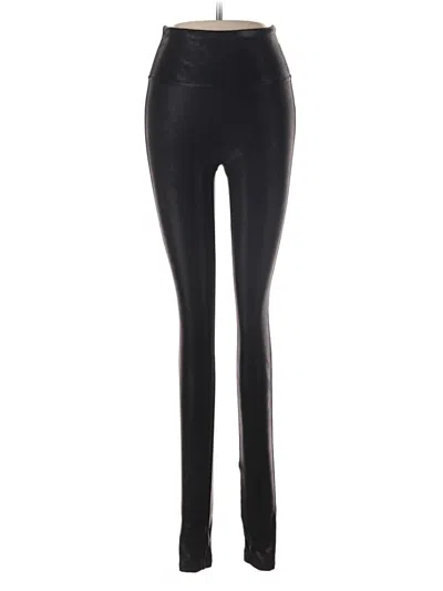 Pre-owned Spanx Active Pants In Black