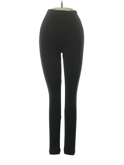 Pre-owned Spanx Active Pants In Black