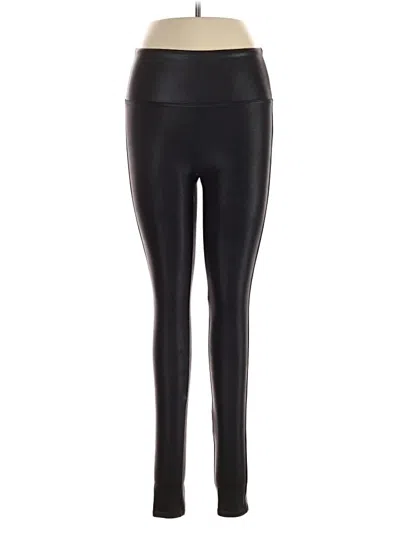 Pre-owned Spanx Active Pants In Black