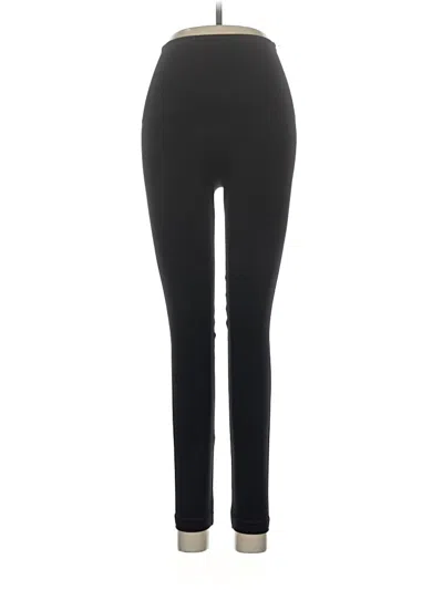 Pre-owned Spanx Active Pants In Black