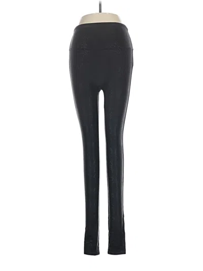 Pre-owned Spanx Active Pants In Black