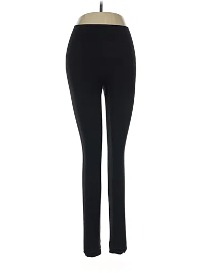 Pre-owned Spanx Active Pants In Black