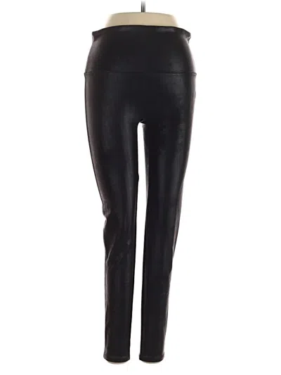 Pre-owned Spanx Active Pants In Black