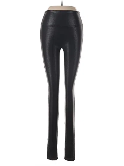Pre-owned Spanx Active Pants In Black