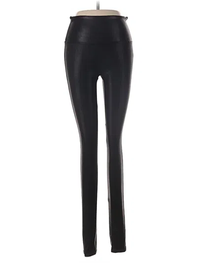 Pre-owned Spanx Active Pants In Black