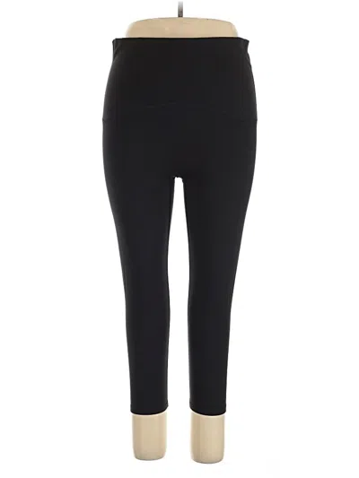 Pre-owned Spanx Active Pants In Black