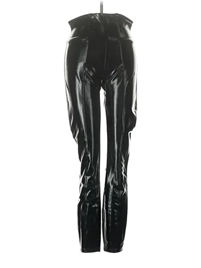 Pre-owned Spanx Active Pants In Black