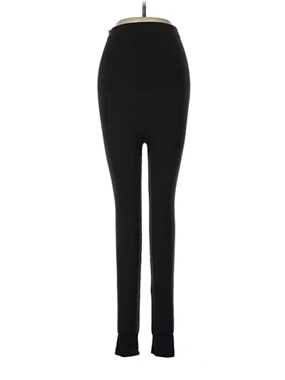 Pre-owned Spanx Active Pants In Black