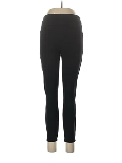 Pre-owned Spanx Active Pants In Black