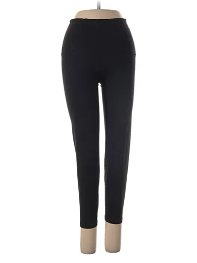 Pre-owned Spanx Active Pants In Black