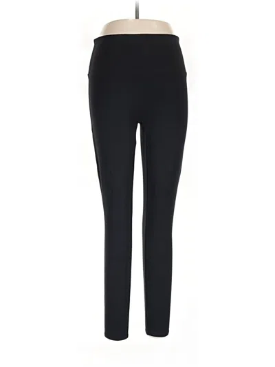 Pre-owned Spanx Active Pants In Black