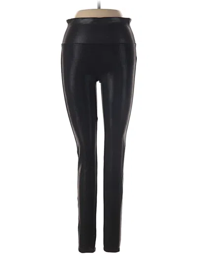 Pre-owned Spanx Active Pants In Black