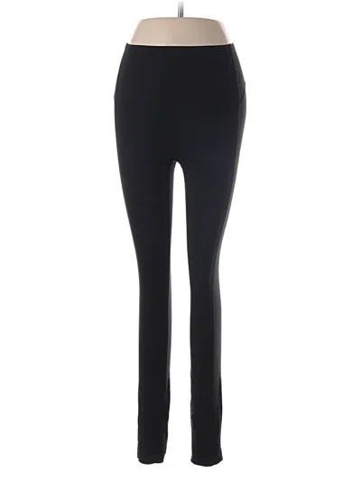 Pre-owned Spanx Active Pants In Black