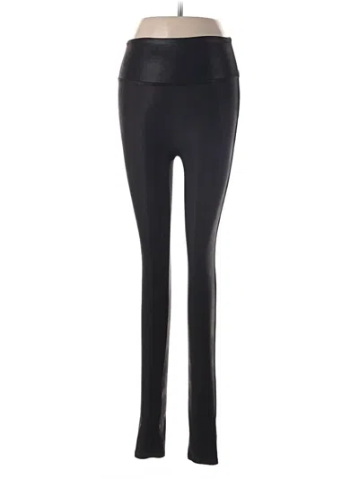 Pre-owned Spanx Active Pants In Black