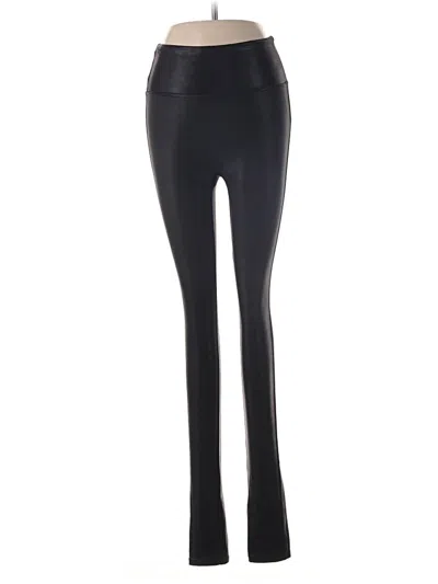 Pre-owned Spanx Active Pants In Black