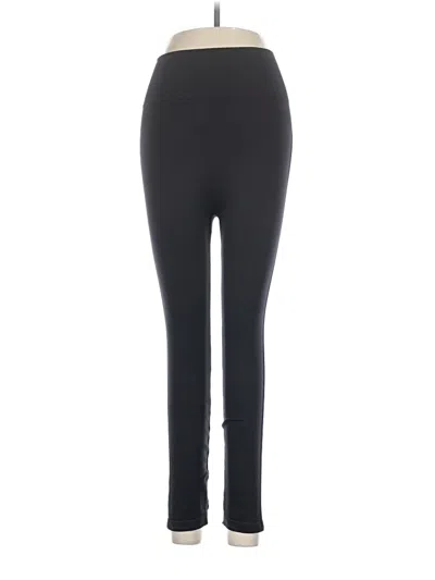 Pre-owned Spanx Active Pants In Black