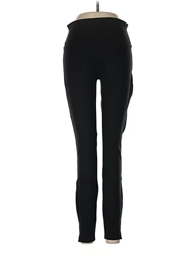Pre-owned Spanx Active Pants In Black