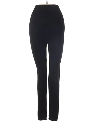 Pre-owned Spanx Active Pants In Black