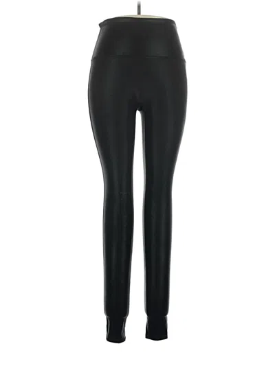 Pre-owned Spanx Active Pants In Black