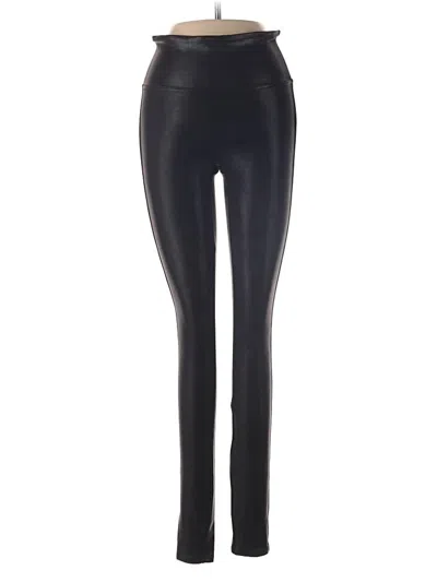 Pre-owned Spanx Active Pants In Black