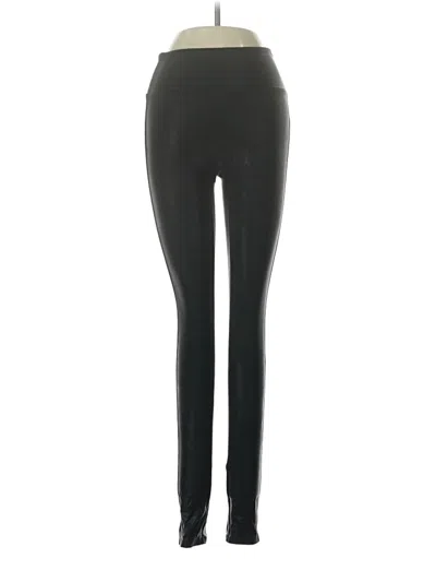 Pre-owned Spanx Active Pants In Black