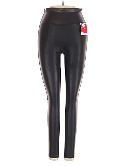 Pre-owned Spanx Active Pants In Black