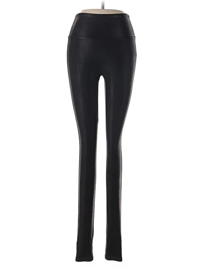 Pre-owned Spanx Active Pants In Black