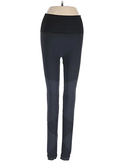 Pre-owned Spanx Active Pants In Black