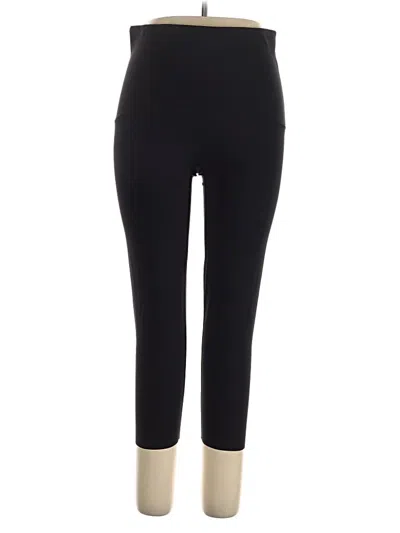 Pre-owned Spanx Active Pants In Black