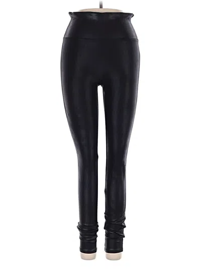 Pre-owned Spanx Active Pants In Black