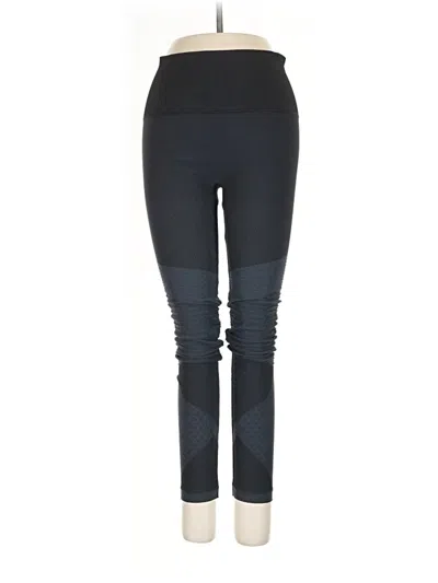 Pre-owned Spanx Active Pants In Black