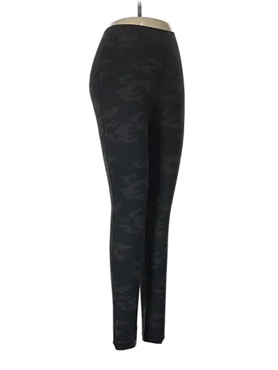 Pre-owned Spanx Active Pants In Black
