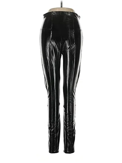 Pre-owned Spanx Active Pants In Black